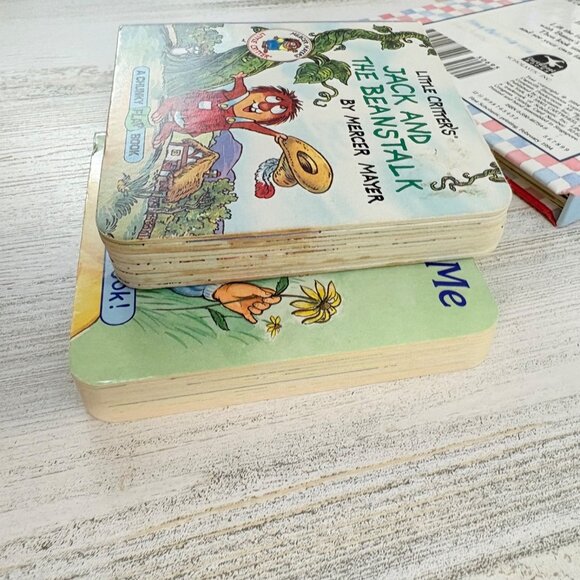 Lot of 3 Vintage Lift Flap Board Books Kids Baby Little Critter Peekaboo Bunny - Picture 10 of 10